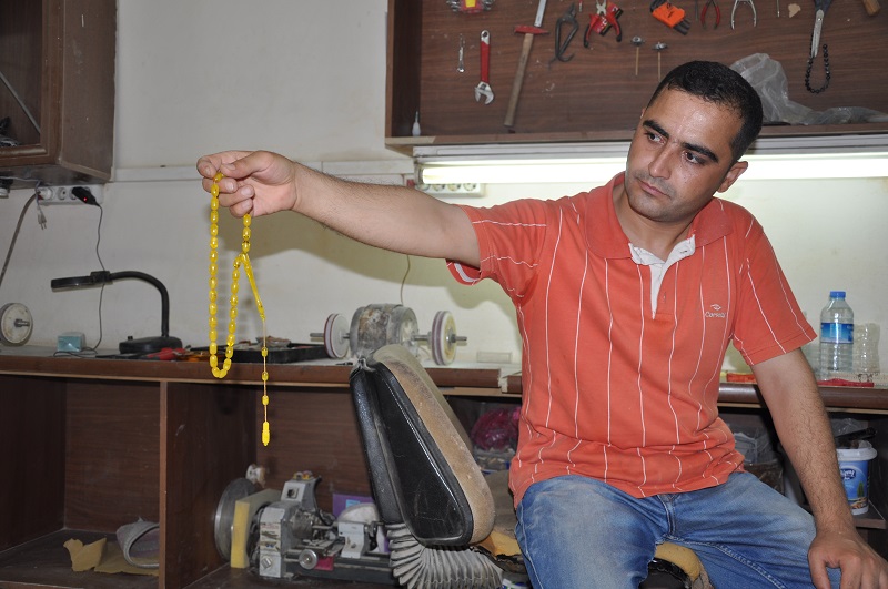 Kehribar Taşı İşlemeciliği (Tespihçilik)